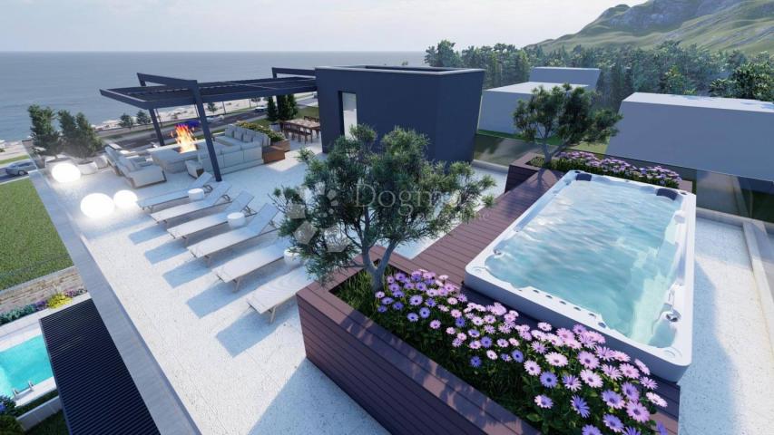 Sukošan - 1st row to the sea - Luxury penthouse