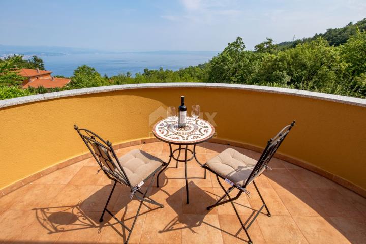 OPATIJA, VEPRINAC - Wunderschöne Ferienvilla mit Blick auf Kvarner