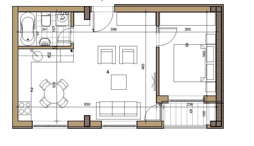 NOVI SAD - TELEP - 41. 74 m2