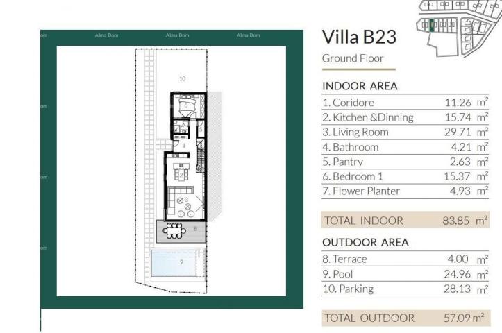 Kuća Prodaja modernih vila u predivnom stambenom naselju, Umag