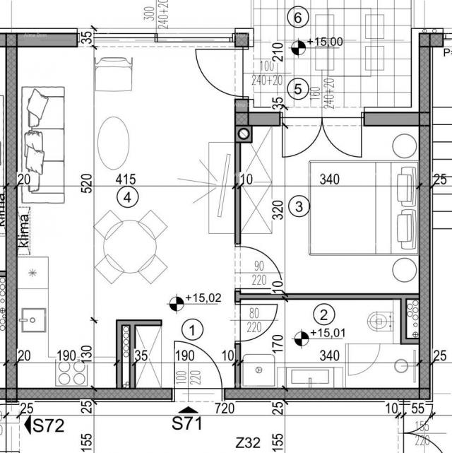 Apartment New building project in Pula! Modern apartment building close to the city centre.