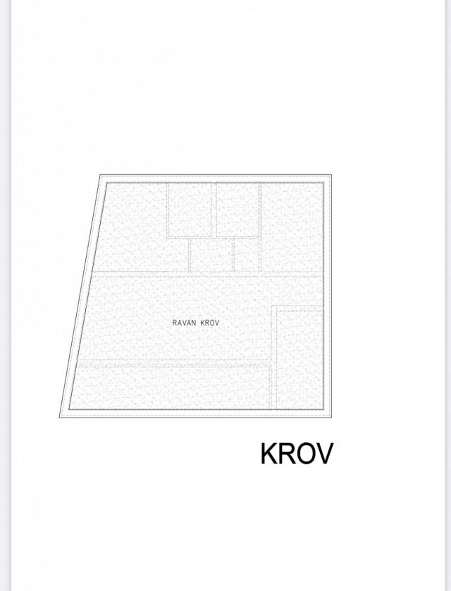 Building land Mukalba Medulin, land with a building permit for the construction of a residential bui