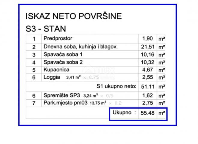 ISTRIEN, PULA - Wohnung 55,48 m2!