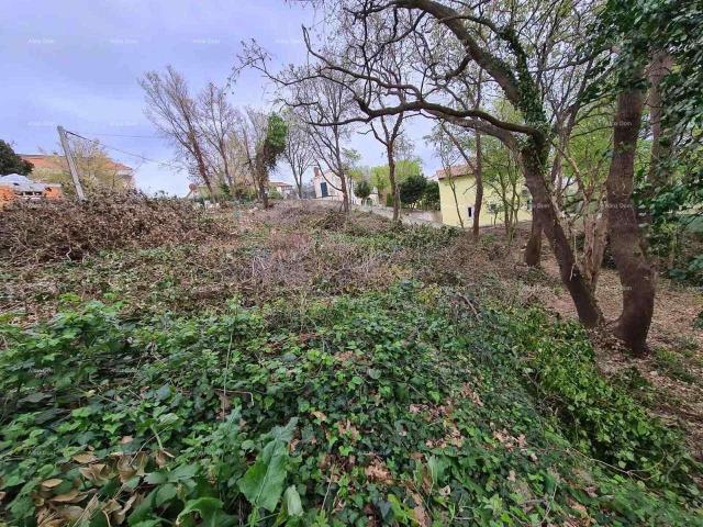 Building land Building land for sale with building permit, 1167 m2, Ližnjan