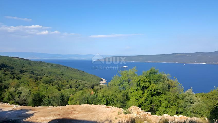 ISTRIEN, RABAC - Geräumiges Grundstück mit Meerblick