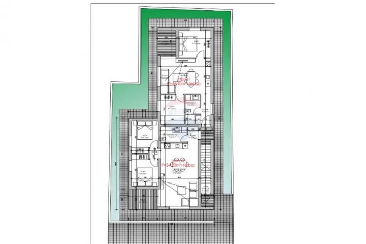 Apartment Vir, 64,85m2