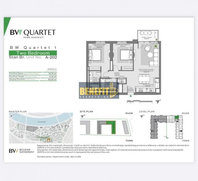 Quartet 1-trosoban stan na prestižnoj lokaciji