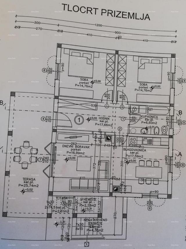 Kuća Prodajemo atraktivnu, novoizgrađenu kuću s dva velika stana, LIŽNJAN!