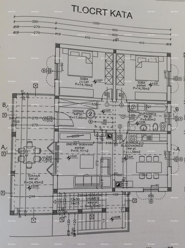 Kuća Prodajemo atraktivnu, novoizgrađenu kuću s dva velika stana, LIŽNJAN!