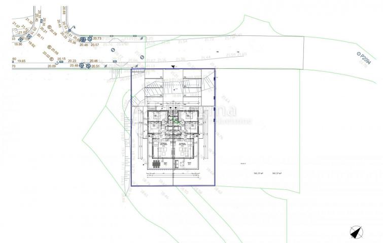 OTOK KRK, dvoetažan 5S+DB apartman sa panoramskim  pogledom na more. 