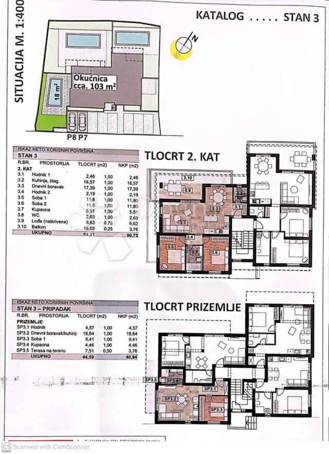 Apartment Malinska, Malinska-Dubašnica, 121m2