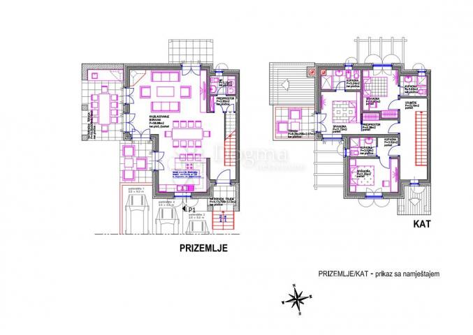 2 HÄUSER - NEUBAU MIT SCHWIMMBÄDER, 6 ZIMMER MIT BADEZIMMER, HOHE QUALITÄT