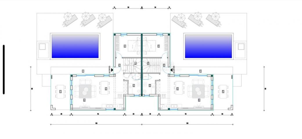 Luksuzni duplex vila s bazenom