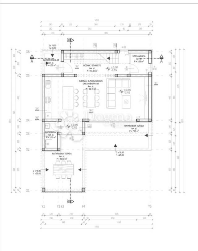 Haus Zaton, Nin, 165m2