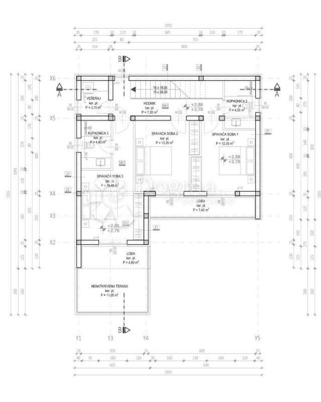 Haus Zaton, Nin, 165m2