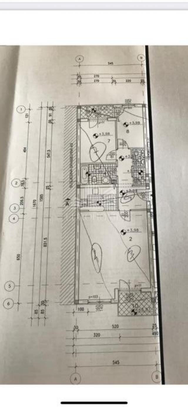 DUBRAVA, namješteni trosobni stan od 90m2 