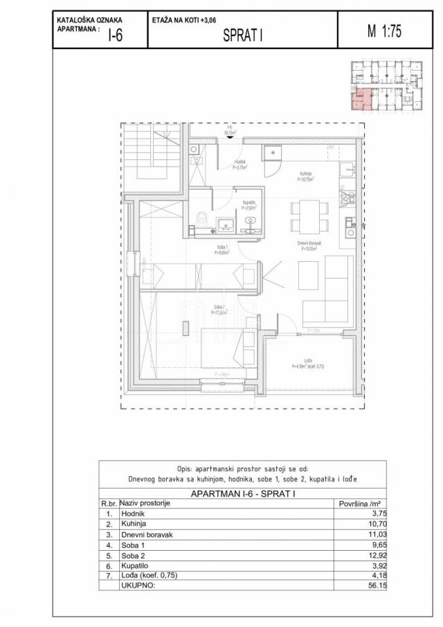 NOVOGRADNJA Bjelašnica vrhunski trosobni apartmani prodaja 