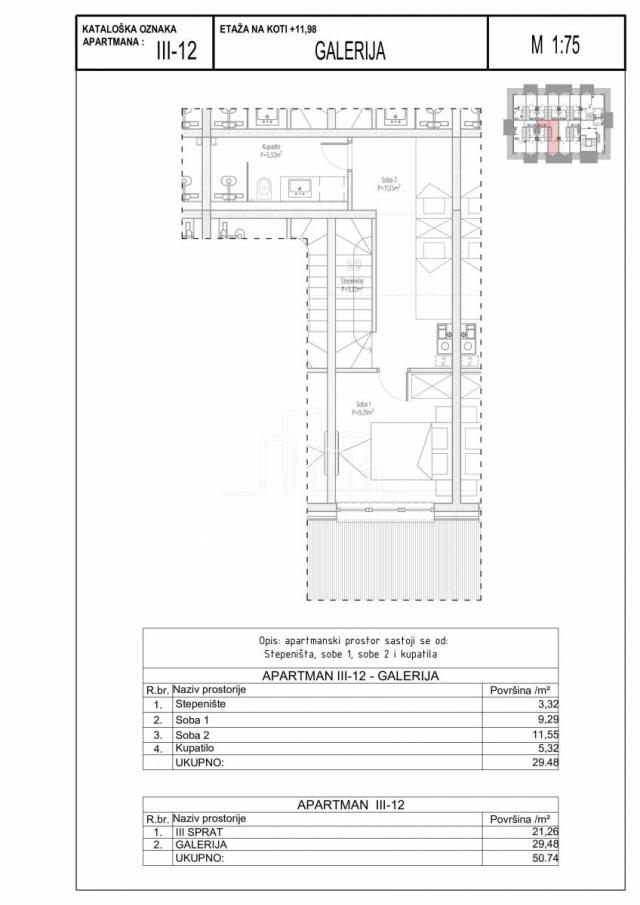 Apartment Bjelašnica Trnovo , Sarajevo, Babin Do Bjelašnica, 35m2