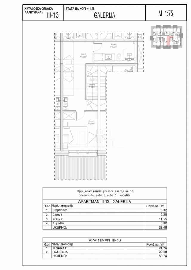 Apartment Bjelašnica Trnovo , Sarajevo, Babin Do Bjelašnica, 35m2