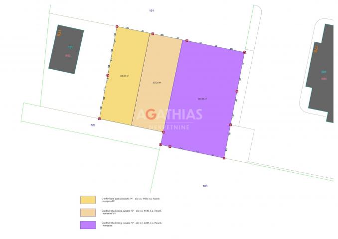 Zagreb, Resnik, zemljište 1. 264 m2 s projektom