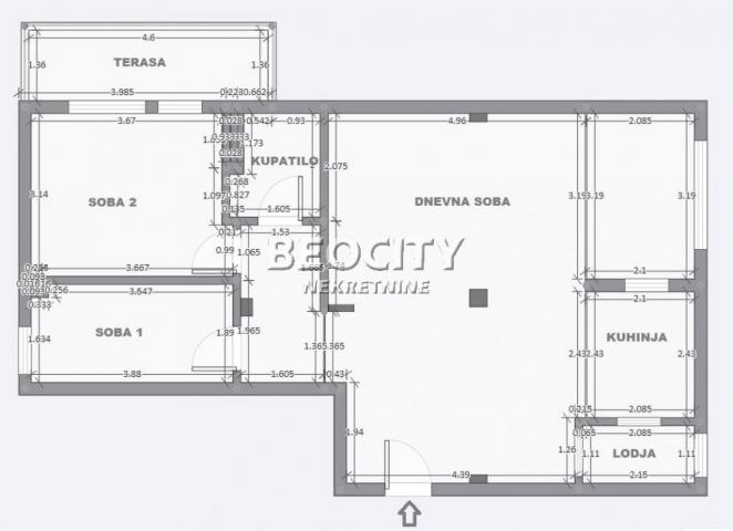 Čukarica, Cerak vinogradi, Kedrova, 2. 5, 76m2, 204000EUR