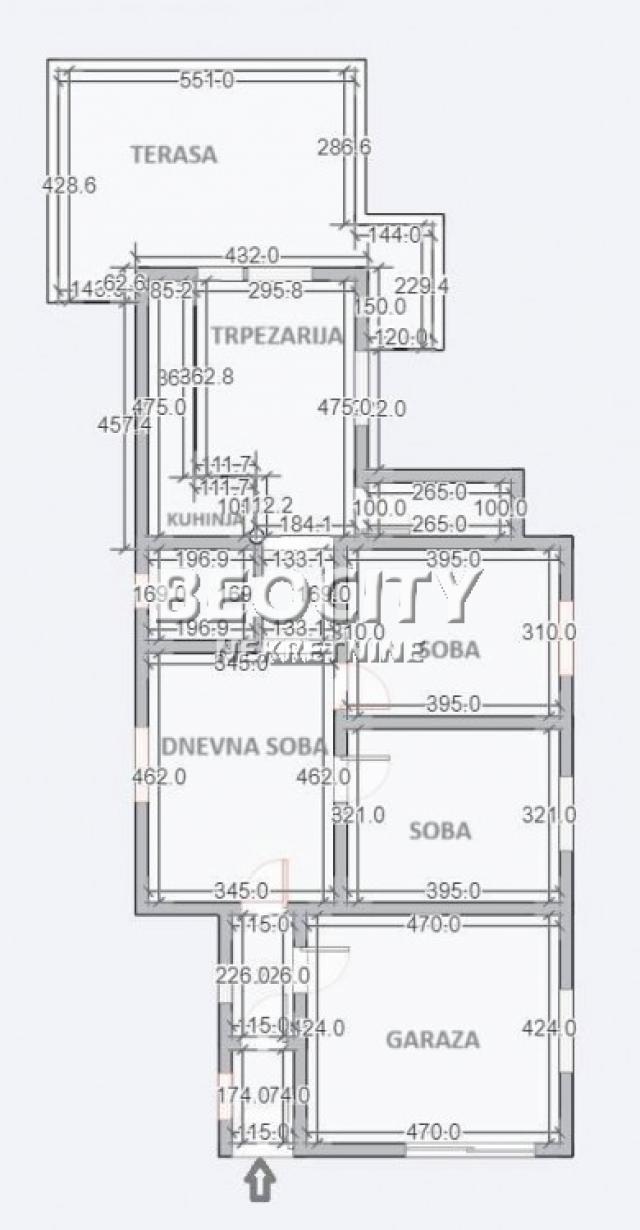 Čukarica, Bele vode, Vladimira Čopića, 4. 0, 90m2, 150000EUR