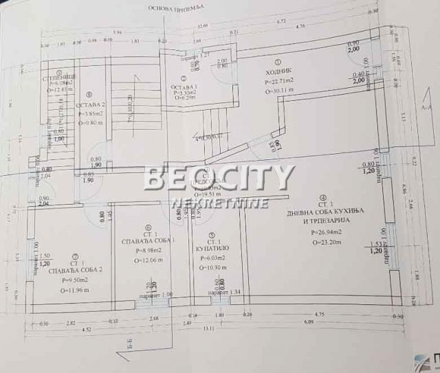 Niš, Durlan, Milana Blagojevića, 3. 0, 88m2, 122900EUR odmah useljiv