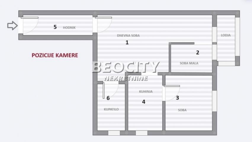 Novi Beograd, Ledine, Rembrantova, 2. 0, 43m2, 84500EUR