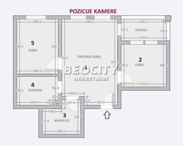 Novi Beograd, Ledine, Kolumbova , 3. 0, 62m2, 132676EUR