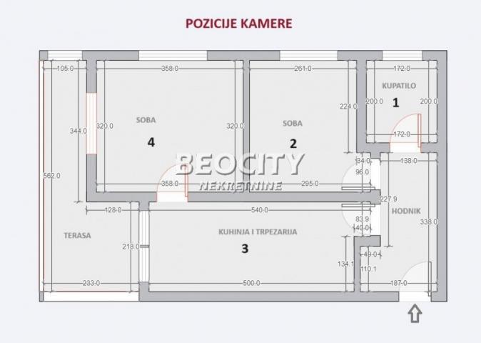 Palilula, Karaburma, Salvadora Aljendea, 1. 5, 42m2, 84000EUR