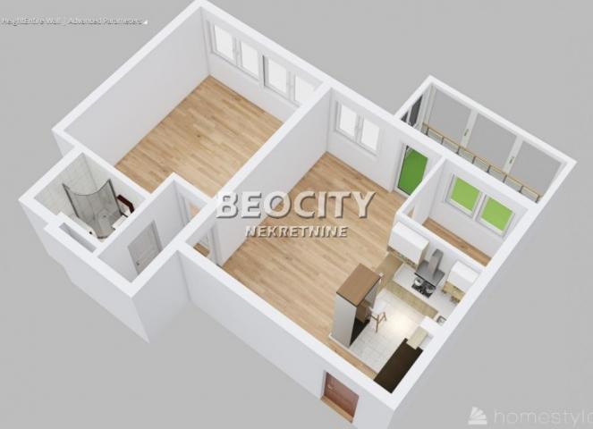 Novi Beograd, Stari Merkator, Palmira Toljatija, 2. 5, 54m2, 165000EUR