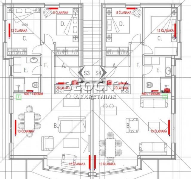 Zlatibor, Rudine, Rudine, 3. 0, 82m2, 180400EUR