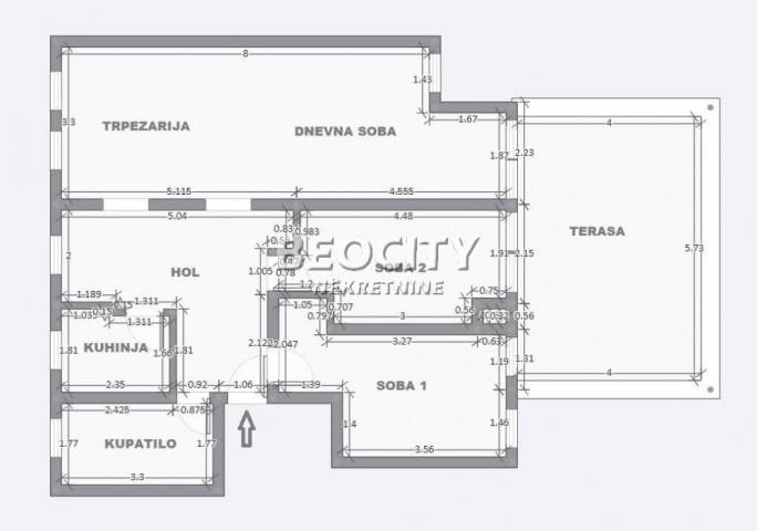 Čukarica, Banovo brdo, Požeška, 3. 0, 97m2, 210000EUR