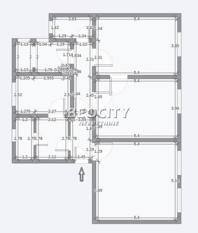 Stari grad, Skupština, Vlajkovićeva, 4. 5, 110m2, 370000EUR