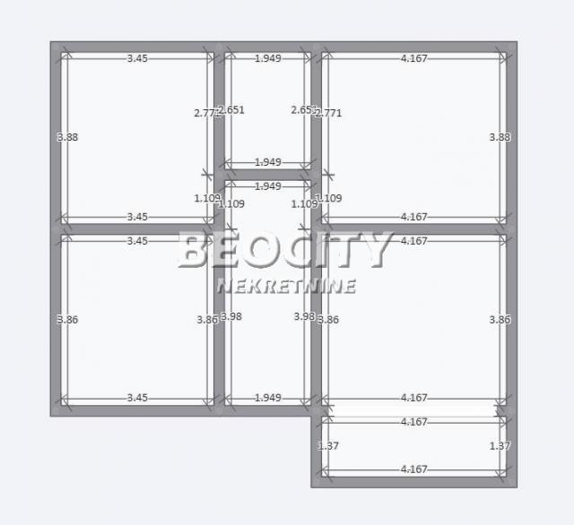 Lazarevac, Šopić, Gundulićeva, 3. 0, 105m2, 47000EUR