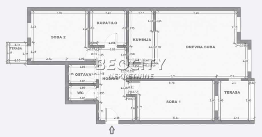 Novi Sad, Petrovaradin, Preradovićeva, 4. 0, 89m2, 173550EUR