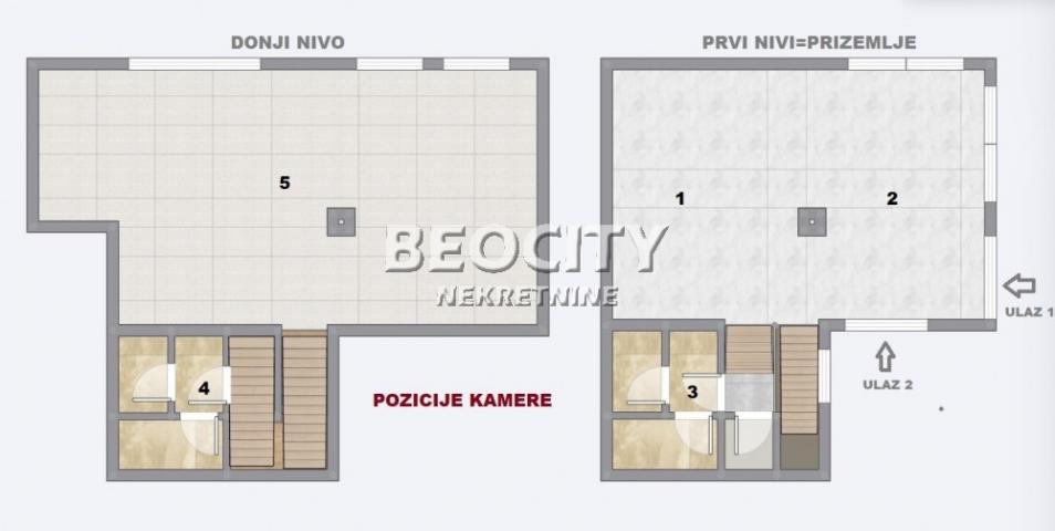 Niš, Crveni Krst, Anete Andrejevica, 2. 0, 52m2, 1200EUR