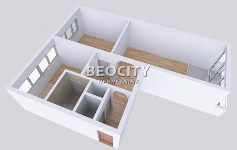 Novi Beograd, Blok 70, Gandijeva , 2. 0, 72m2, 1000EUR