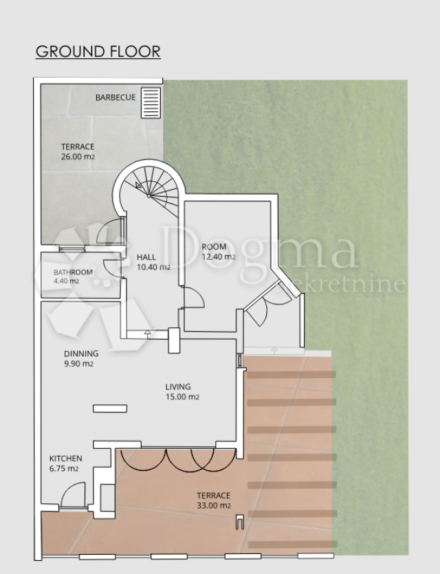 Haus Baška, 130m2