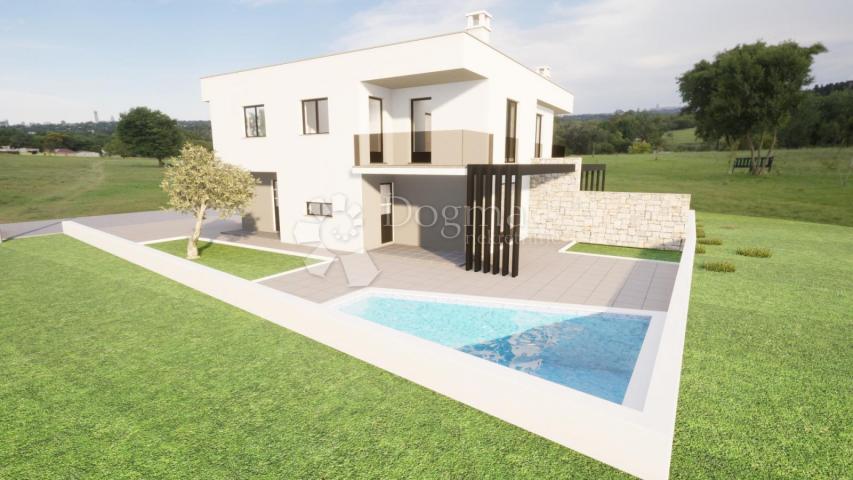 MODERN ROW VILLA WITH SWIMMING POOL NEAR UMAG