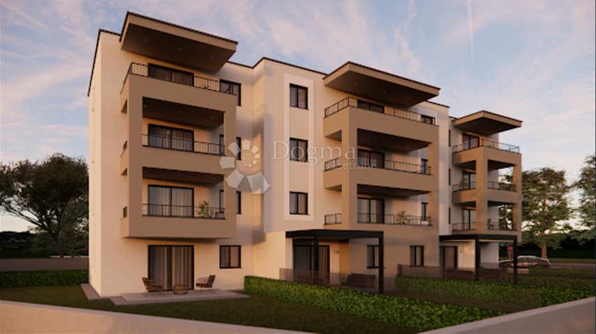 POREČ, SURROUNDINGS - New construction on the 2nd floor with an elevator