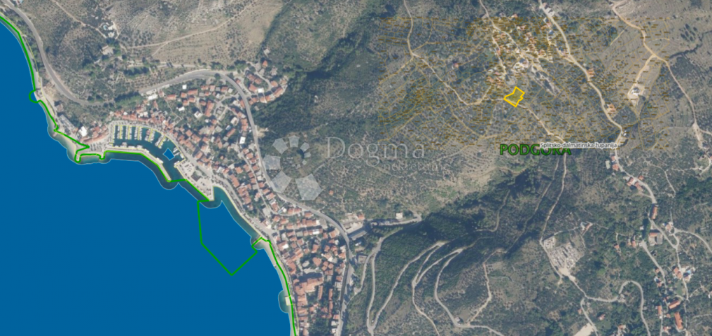 Grundstück Podgora, 2.327m2