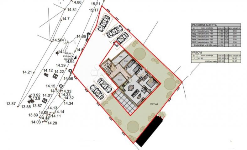 Flat Medulin, 95,46m2