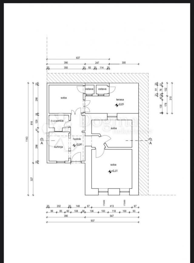 Wohnung Opatija, 45,40m2