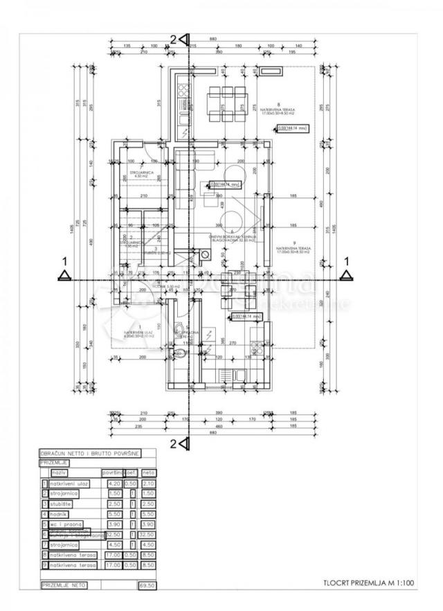 Haus Peruški, Marčana, 141,20m2