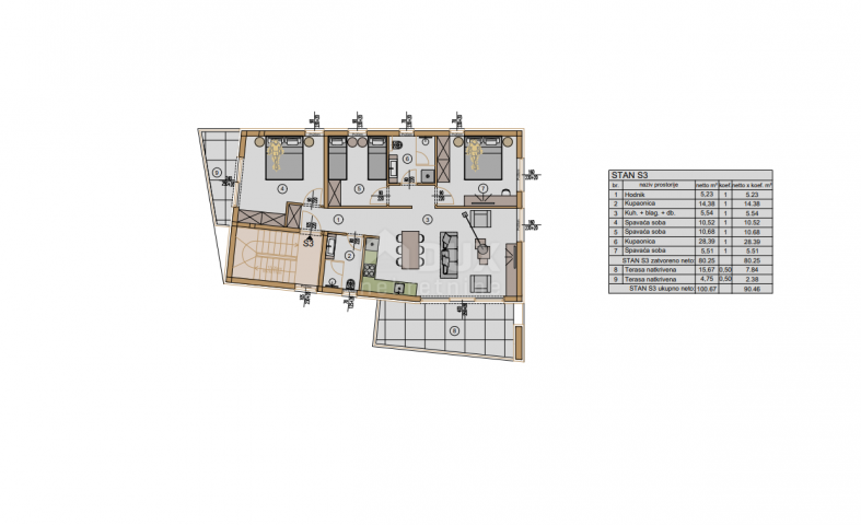 ISTRIEN, MEDULIN Luxuriöser Neubau, 450 m vom Zentrum entfernt!