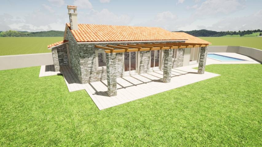 ISTRIEN, UMAG – Neu adaptiertes freistehendes Steinhaus