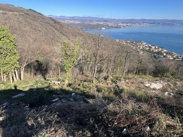 OPATIJA , KOLAVIĆI- građ. zemljište, 1017 m2, PANORAMSKI POGLED NA MORE!!!