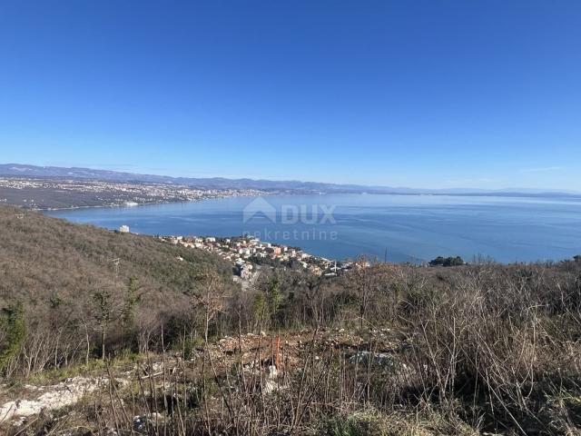 OPATIJA, KOLAVIĆI - Gebäude. Grundstück, 1017 m2, PANORAMA-MEERBLICK!!!