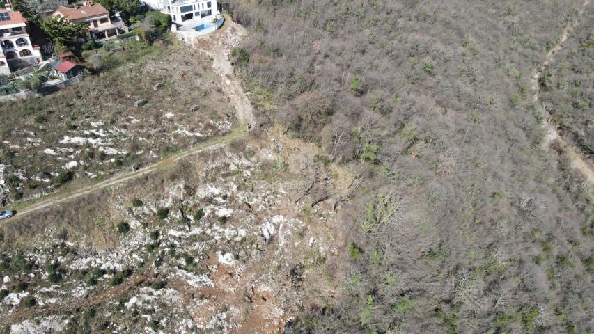 OPATIJA , KOLAVIĆI- građ. zemljište, 1017 m2, PANORAMSKI POGLED NA MORE!!!